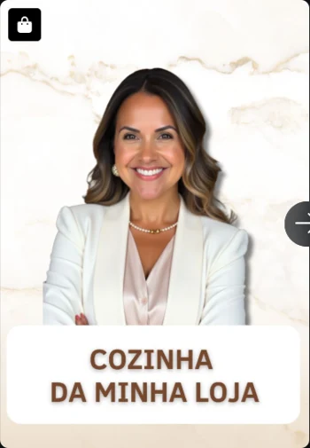 Cozinha da Minha Loja — imagem real enviada do acervo Doceflorismo