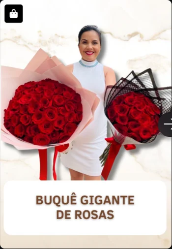 Buquê Gigante de Rosas — imagem real enviada do acervo Doceflorismo
