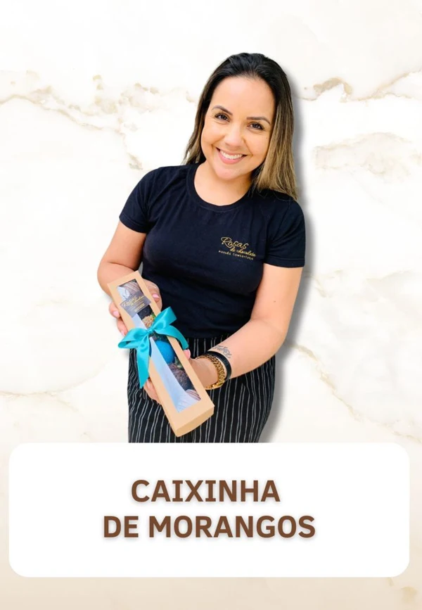 Caixinhas de Morangos — capa real enviada do Doceflorismo